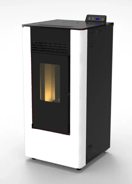 Estufa de Pellet Canalizable Watt 10 Pro Blanca