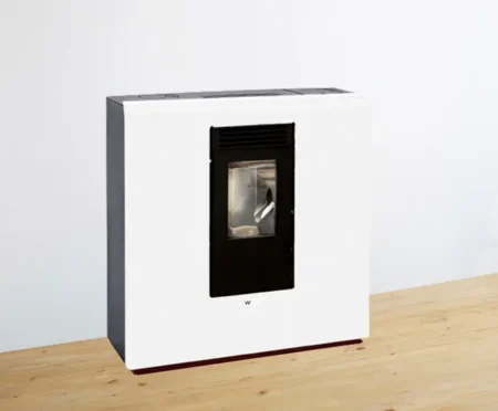 Estufa de Pellet WATT Slim 8 8.02 kW Blanca