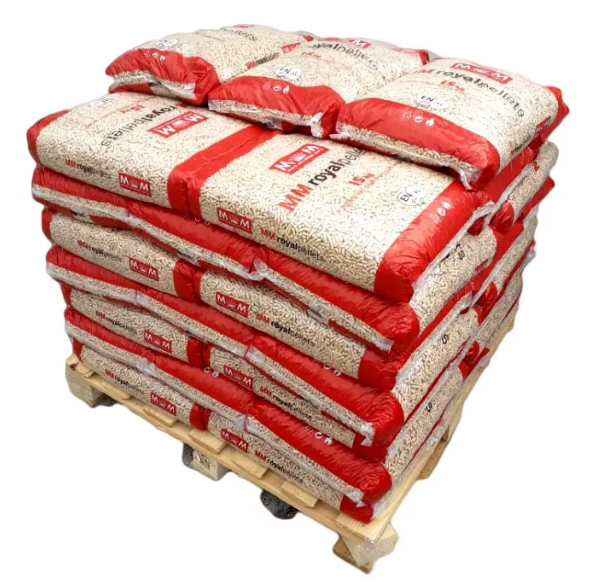 Palet de Pellet MM Royal – 78 Sacos de 15kg EN Plus A1 (AT350)