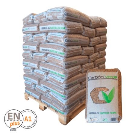 Carbón Verde Pellet – 77 sacos 15kg