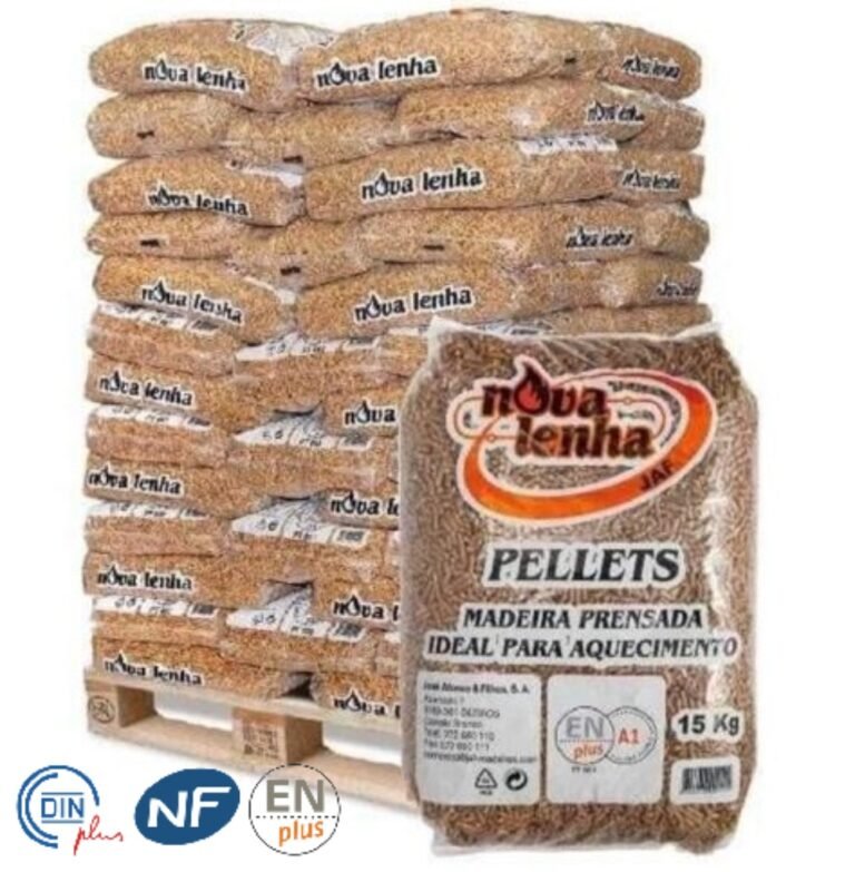 Palet de Pellet Nova Lenha 77 uds A1+ 15kg
