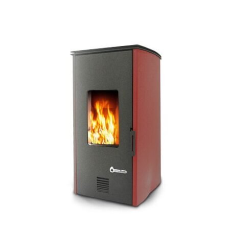 Estufa Caldera Pellet EMAFLAM MARINA 28 kW Burdeos